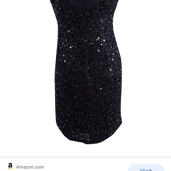 Adrianna-Papell sequins cocktail plus size dress - Picture 13 of 15